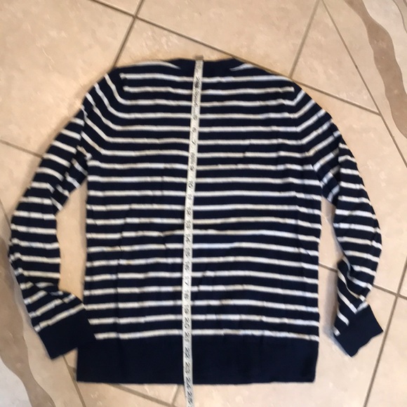 Soft, metallic thread whale, nautical sweater M - Picture 5 of 7